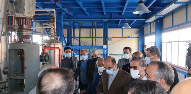افتتاح شرکت محک شیمی ایرانیان با مشارکت بانک توسعه تعاون سمنان