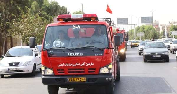 آماده‌ باش ۲۴ ایستگاه آتش‌نشانی قم همزمان با تاسوعا و عاشورا حسینی