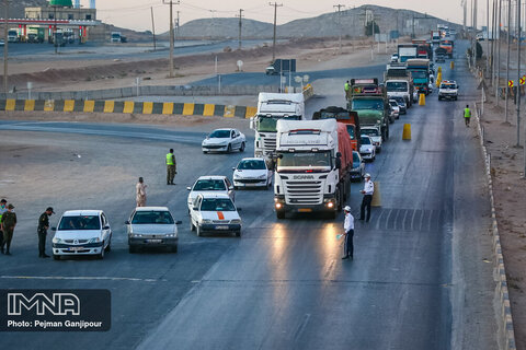 وضعیت راه‌های کشور / ترافیک سنگین در آزادراه قزوین – کرج
