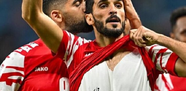 واکنش بازیکن اردن به جریمه AFC: فدای فلسطین!