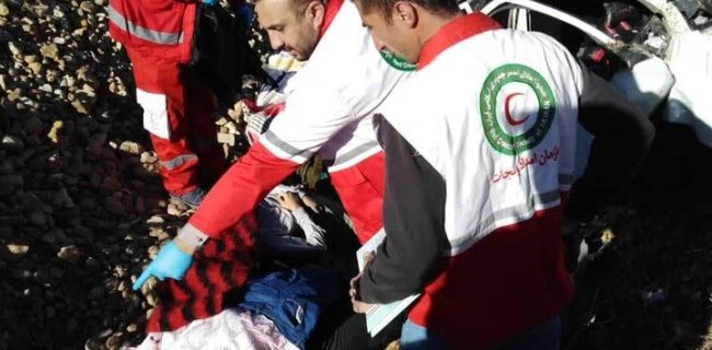 امدادرسانی هلال احمر کردستان به ۷۱ نفر حادثه‌دیده در طرح نوروزی