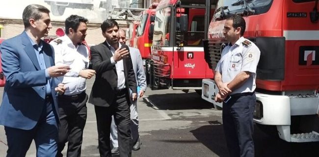 تسریع روند راه‌اندازی سامانه راهبردی ناوگان آتش‌نشانی تبریز