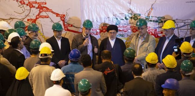 فاز دوم خط ۲ مترو؛ چهارمین بازدید شبانه مدیریت شهری شیراز