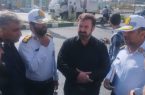بازدید میدانی مدیران استان و اتخاذ آخرین تمهیدات ترافیکی مراسم تشییع پیکر شهدای راه خدمت