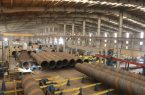 ثبت رکورد جدید تولید لوله فولادی اسپیرال در شرکت نورد لوله کوثر
