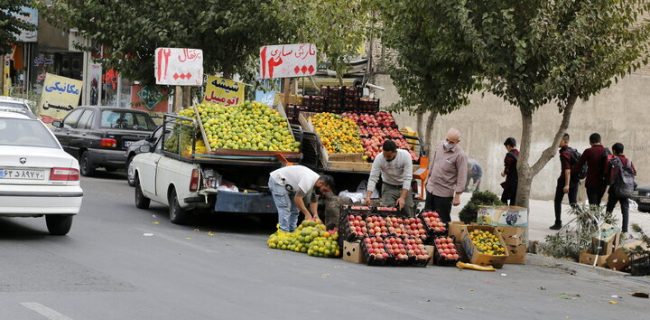 طرح ساماندهی وانت‌های میوه‌فروش در سنندج آغاز شد