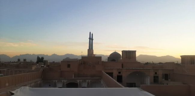مسجد جامع کبیر یزد با بلندترین مناره در جهان + فیلم