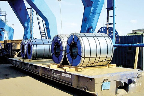 ۲۹۲ هزار تن محصولات نیمه تمام فولادی از اوکراین به اروپا صادر شد