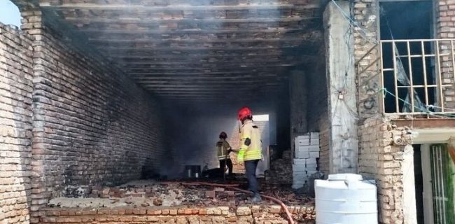 سوخت قاچاق یک منزل در کرمان را به آتش کشید