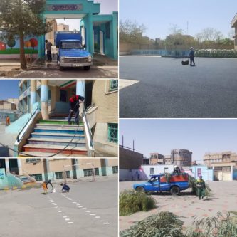 شهرداری منطقه دو به استقبال بازگشایی مدارس رفت